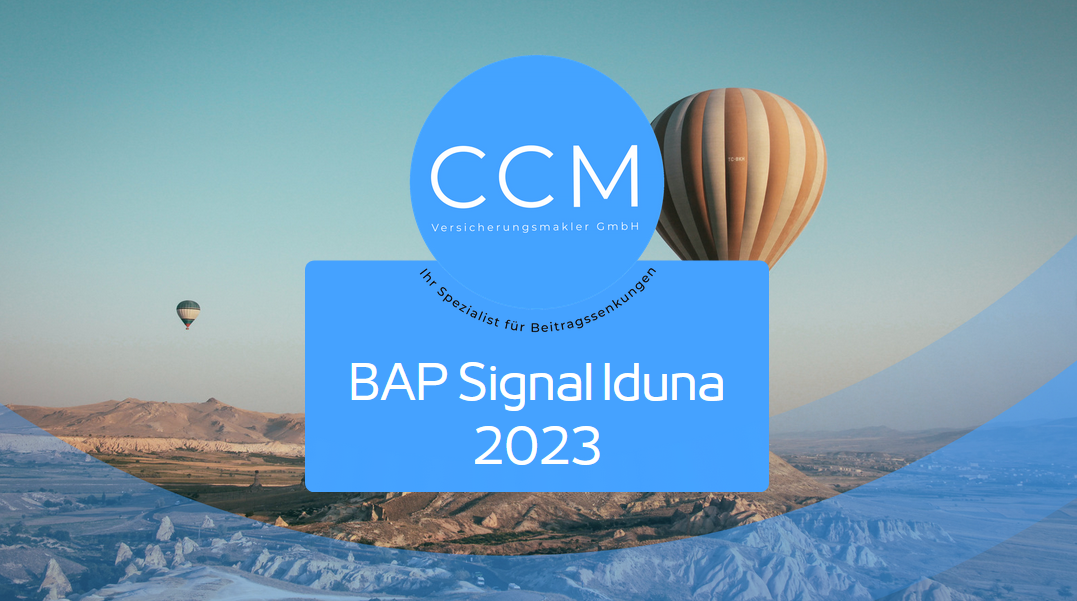 Signal Iduna PKV Beitragserhöhung 2023 CCM Versicherungsmakler