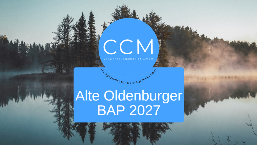 Alte Oldenburger PKV Beitragserhöhung 2027