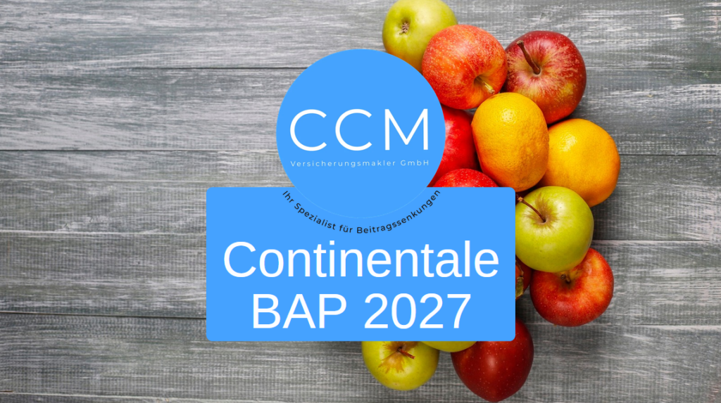 Continentale PKV Beitragserhöhung 2027